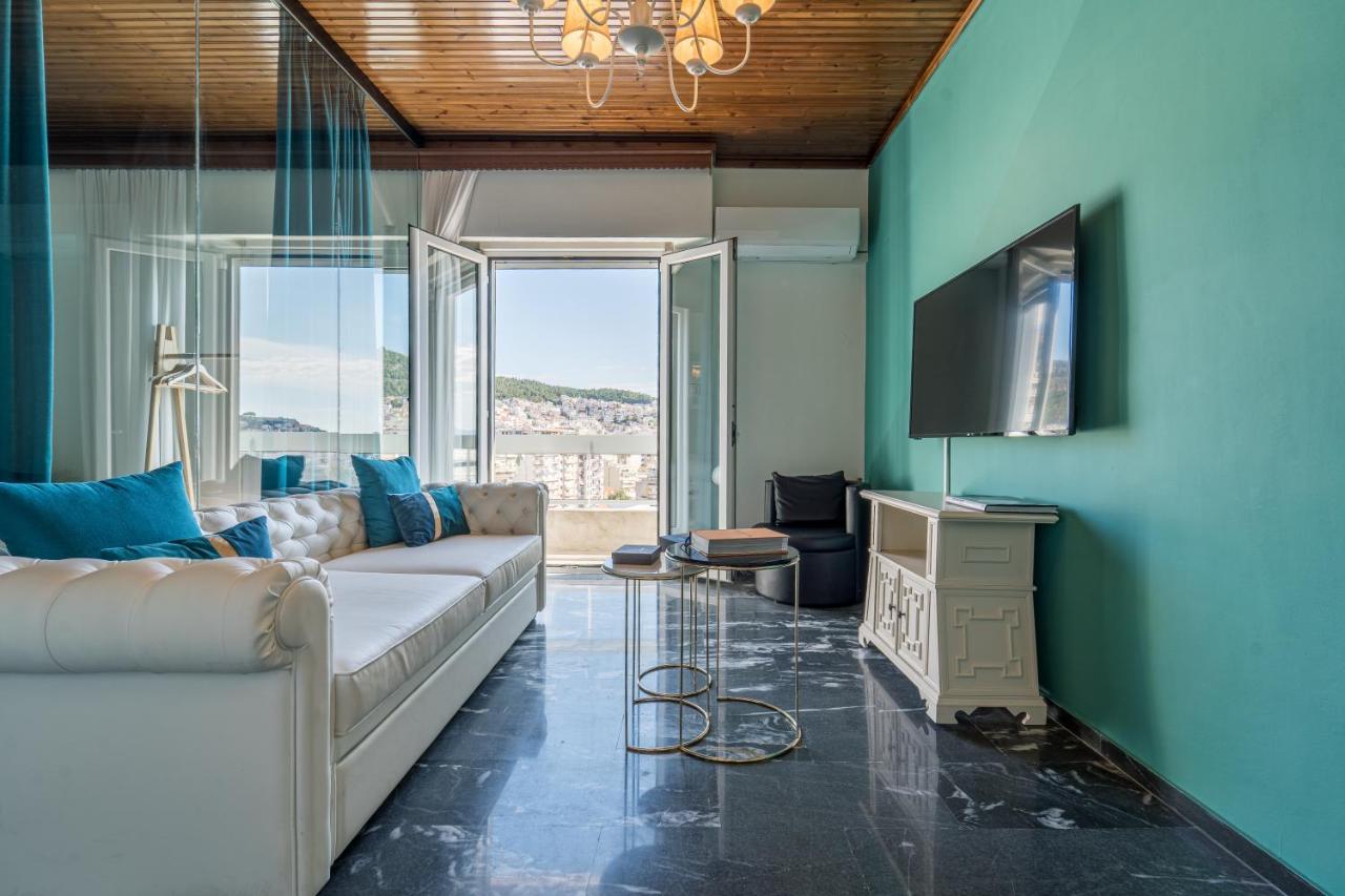Apartmán Aura Celestia Kavala Exteriér fotografie